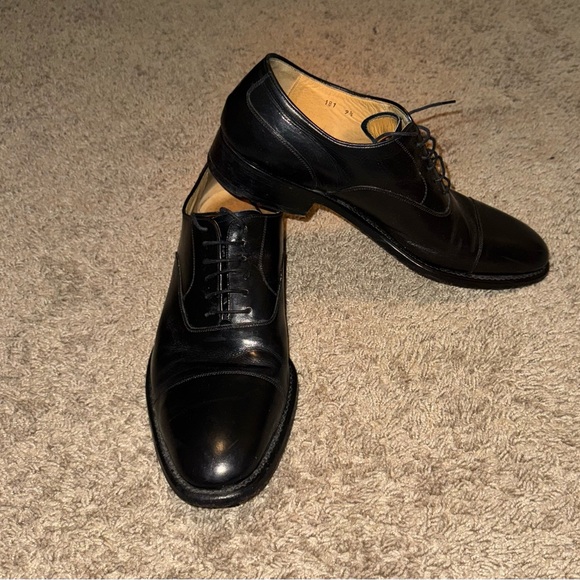 Shoes Leather dress shoes size 11,5 men’s Harris Firenze / Made in Italy - Picture 3 of 10